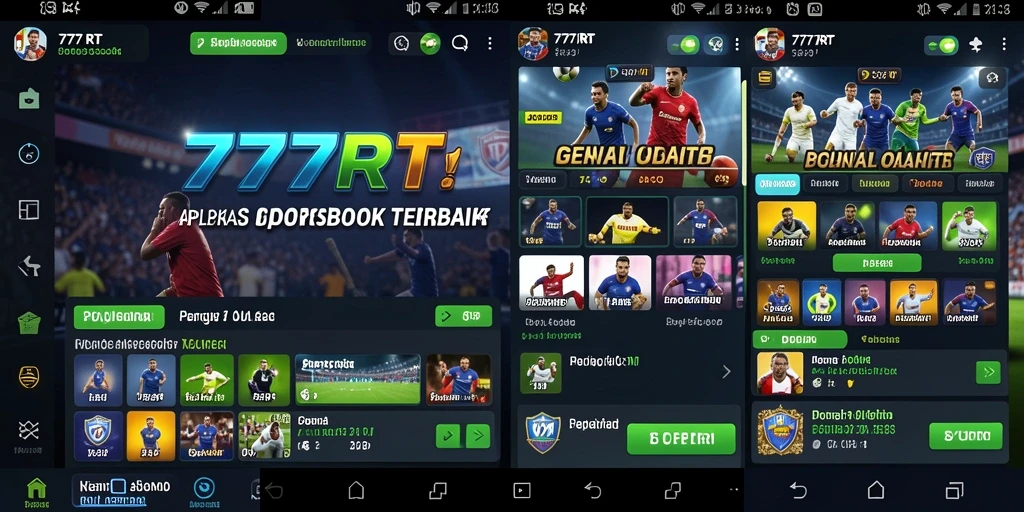 Screenshot utama 777RT menampilkan suasana taruhan olahraga yang menarik.