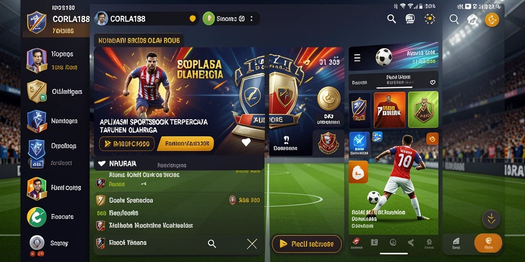 Tampilan screenshot gameplay CORLA188 yang menunjukkan berbagai opsi taruhan.
