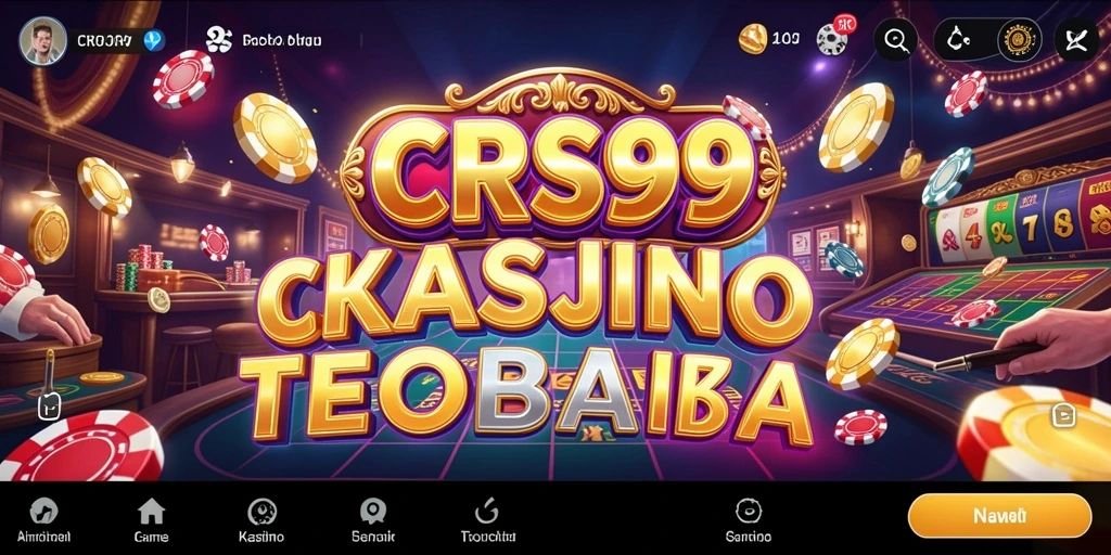 Menampilkan gameplay menarik dari game Kasino CRS99.