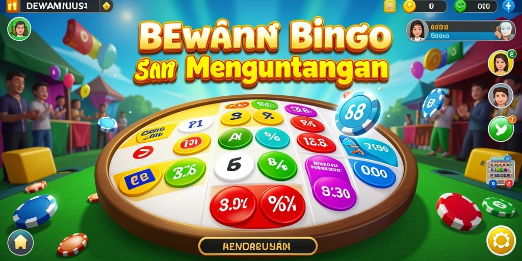 Tampilan gameplay Bingo yang seru dan menarik.