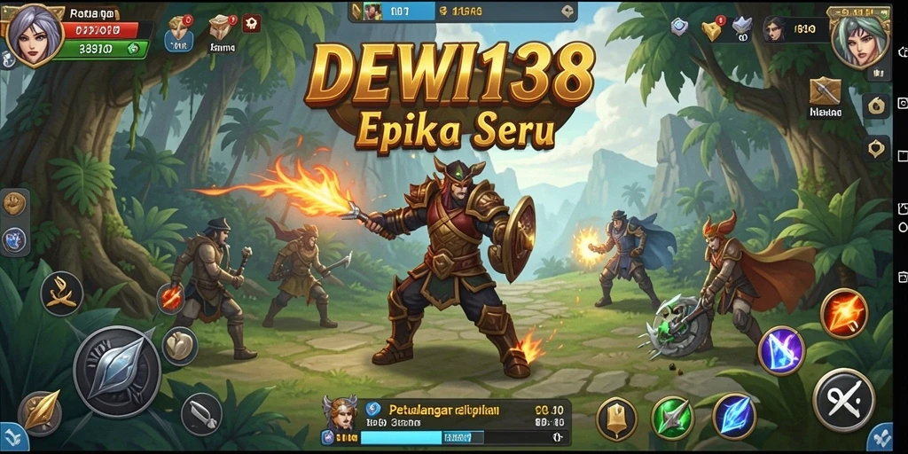 Tampilan gameplay seru dalam DEWI138 yang menggugah semangat petualangan.