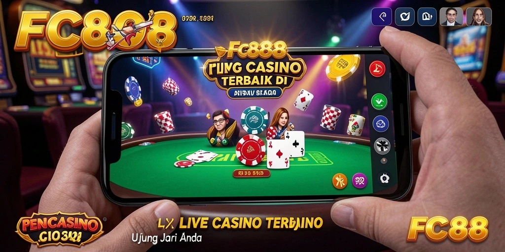 Gameplay Live Casino yang memukau dan interaktif di FC888.