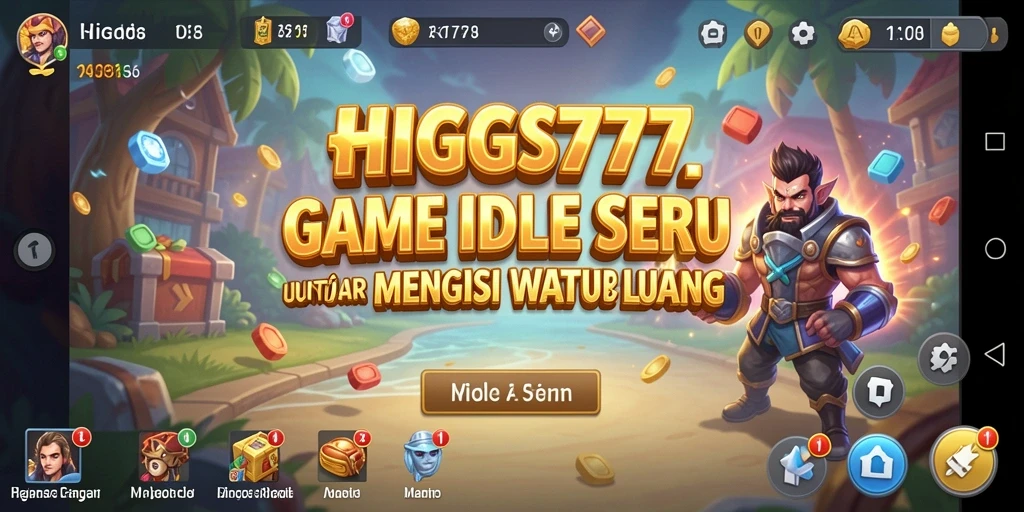 Tampilan gameplay HIGGS777 yang menawan dan menarik.