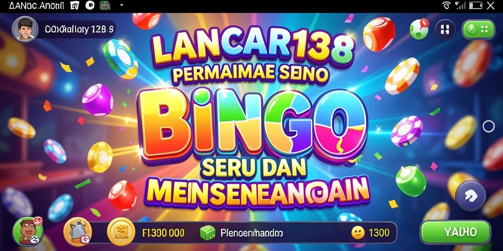 Tampilan gameplay seru dalam permainan Bingo LANCAR138.