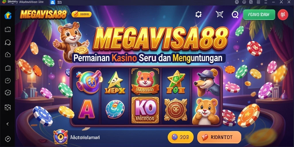 Screenshot gameplay MEGAVISA88 menampilkan aksi seru di kasino online.