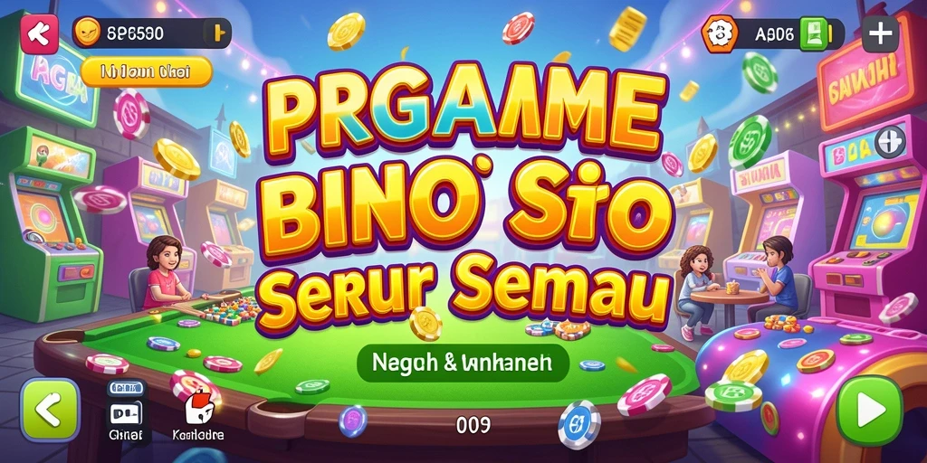 Tangkapan layar RPGAME menunjukkan momen seru bermain Bingo.