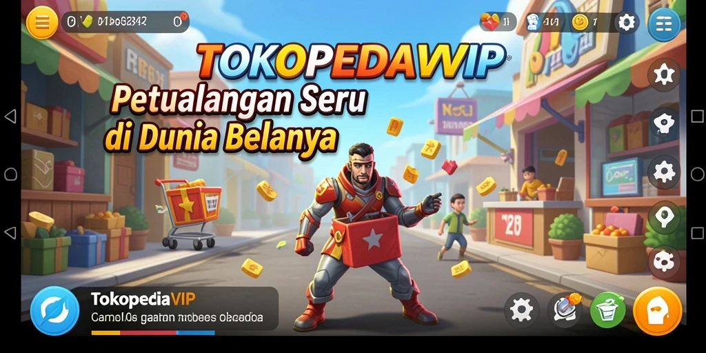 Gameplay seru dan penuh tantangan di TOKOPEDIAVIP.