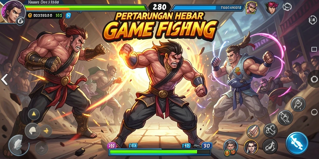Skrinsut utama menunjukkan pertarungan intens dalam TOTO80.