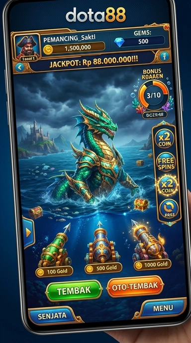 Tampilan utama aplikasi dota88 dengan fitur menarik.